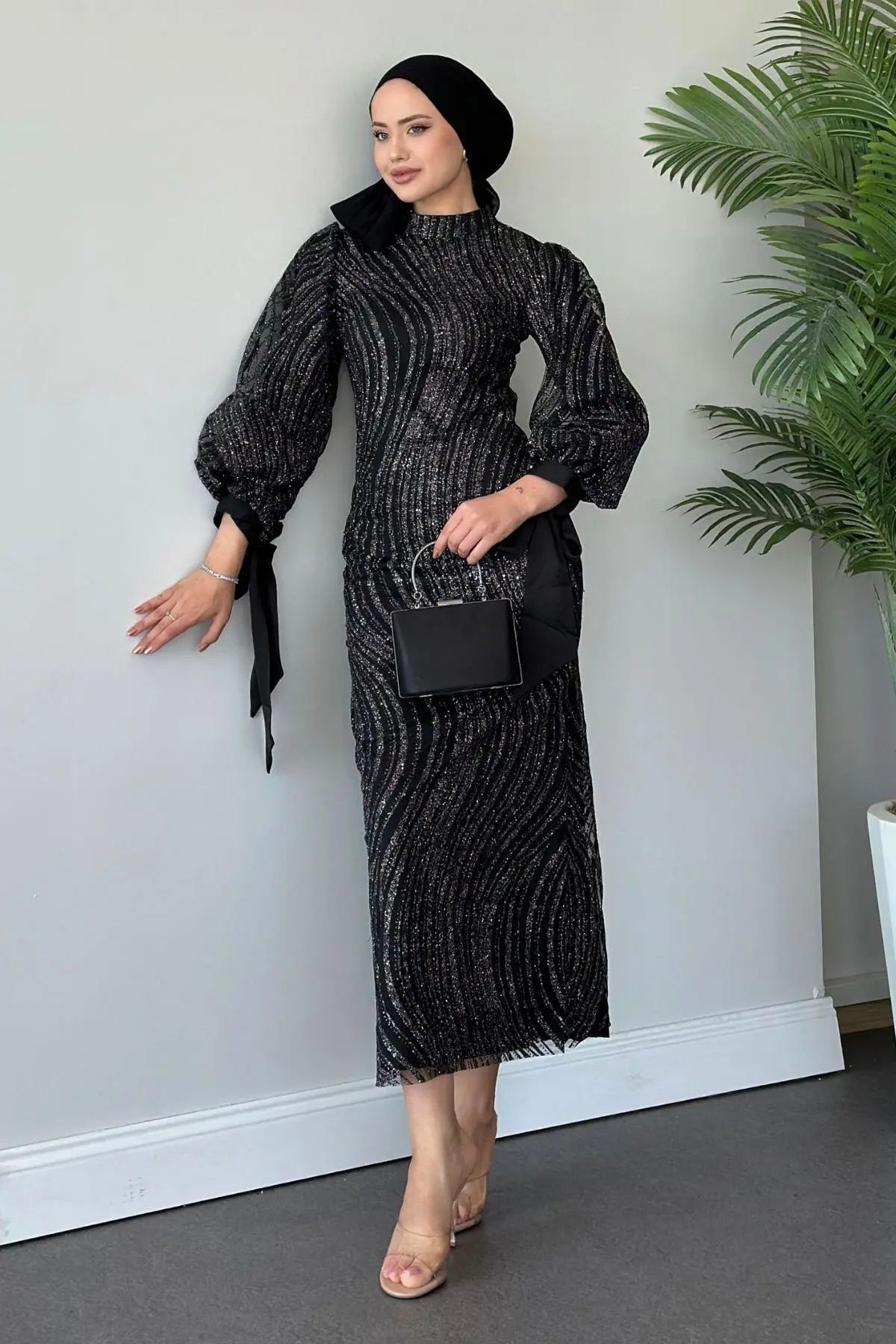 Aylin Abiye Siyah