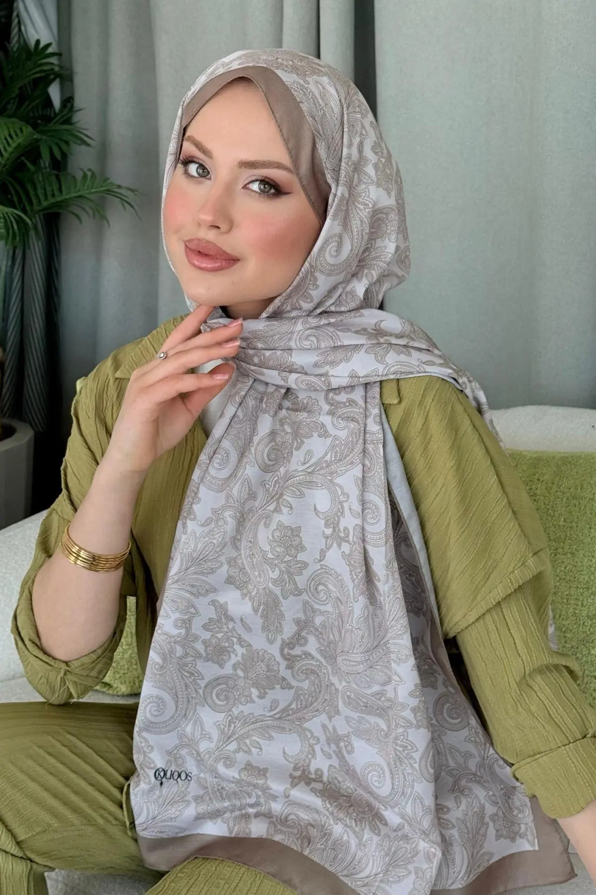 Kuşaklı Gofre Elbise  Siyah