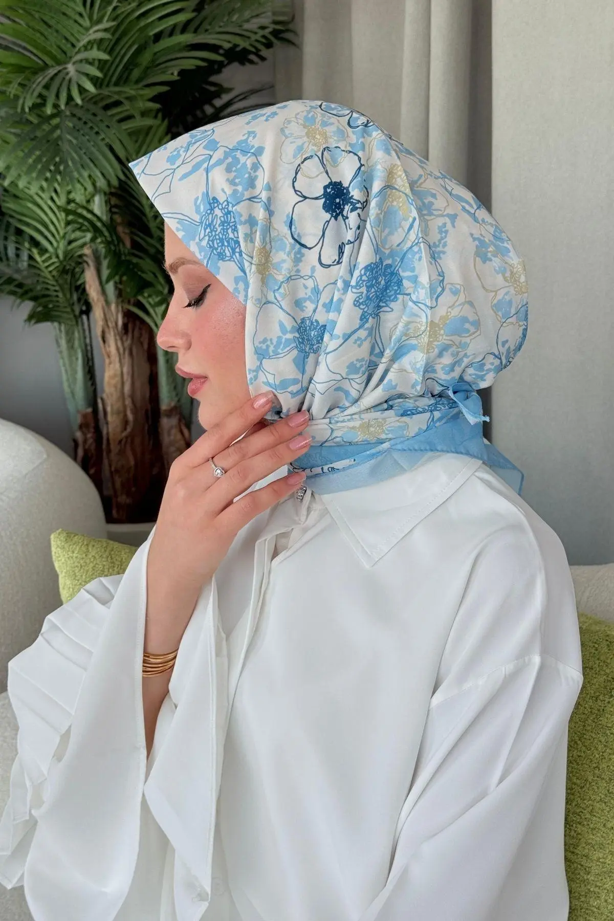 Kuşaklı Gofre Elbise  Siyah