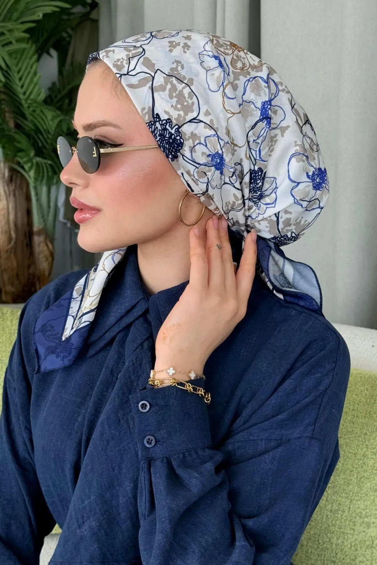 Kuşaklı Gofre Elbise  Siyah